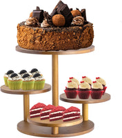 1 x RAW Customer Returns BeauGarden Cake Stand 4 Tiers for 50 Cupcakes, Cupcake Stand for Desserts, Cakes, Donuts, Fruit Cake Stand and Pretzel Stand for Christmas, Wedding, Birthday Round  - RRP €45.6