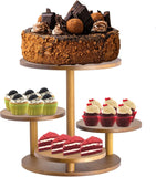 1 x RAW Customer Returns BeauGarden Cake Stand 4 Tiers for 50 Cupcakes, Cupcake Stand for Desserts, Cakes, Donuts, Fruit Cake Stand and Pretzel Stand for Christmas, Wedding, Birthday Round  - RRP €45.6