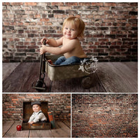 1 x RAW Customer Returns LYWYGG 10x8FT Brick Wall Photo Backdrop Brown Brick Wall Family Celebration Party Background Baby Prop Photography Brown Background Photo Studio Background Studio Backdrop CP-312-1008 - RRP €42.99