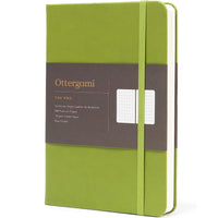 1 x RAW Customer Returns Ottergami Bullet Journal Dotted A5 Bullet Planner Squared Agenda, Dotted Diary 150gsm Thick Paper The Pro - Green - RRP €15.95