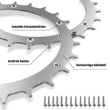 11 x Brand New JYiuog stainless steel spikes, lawn nails made of stainless steel 2 pieces lawn nails made of stainless steel for robotic lawnmower traction aid, spikes for Bosch Indego XS 300, S500, S 500,700, M 700, 170 mm - RRP €332.64