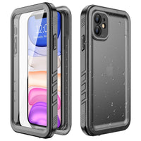 1 x RAW Customer Returns Cozycase for iPhone 11 waterproof case case - 360 degree underwater protective mobile phone case, 2 m shockproof, fully sealed cover, outdoor military protection rugged case with built-in screen protector - RRP €18.99