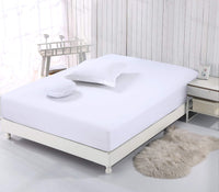 1 x RAW Customer Returns Vision - fitted sheet 180x200cm - white - 100 cotton - RRP €17.64