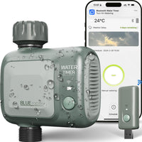 1 x RAW Customer Returns WiFi Irrigation Controller, johgee automatic Irrigation Timer, Intelligent Irrigation Programmer with APP control and connected weather, programmable irrigation timer and remote irrigation - RRP €39.34