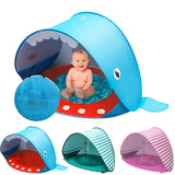 1 x RAW Customer Returns EVER GOODS - Baby Beach Tent, Pop-up Tents with Pool for Kids, Portable Folding Tent Anti UV 50 Sun Protection for Beach, Garden, Travel, Picnic, Camping, Outdoor Sports - RRP €29.88