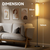 1 x RAW Customer Returns anyts floor lamp living room dimmable floor lamp 12W LED floor lamp with remote control for living room, bedroom - RRP €38.26