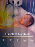 2 x RAW Customer Returns Night light children night light baby kawaii , 9 colors night light baby nursing light dimmable, kawaii cat  baby room  children night light baby night light battery, kawaii night light children - RRP €33.8