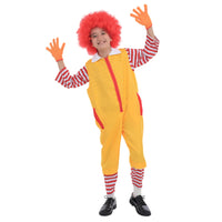 1 x RAW Customer Returns AudMsier 4PCS Clown Costume Children Yellow Costume, Clown Parent-Child Costume, Halloween Carnival Cosplay Christmas Costume Size100CM - RRP €29.99