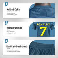 1 x RAW Customer Returns Star Hour No.7 Jersey Sets Children, Home Away Football Jersey for Children, Men s Boys Football Jersey Football Jerseys, Sports Shirt Boy s Football Training T-shirts Shorts and Socks Suit - 26 - RRP €26.88