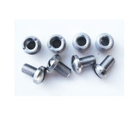 1 x RAW Customer Returns 4 sets of 1911 grip screw bushings, M1911 clones 1911A1 Suitable for these and other standard 1911 .45 .38 Industries grip nuts screws and bushings made of stainless steel - RRP €12.88