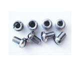 1 x RAW Customer Returns 4 sets of 1911 grip screw bushings, M1911 clones 1911A1 Suitable for these and other standard 1911 .45 .38 Industries grip nuts screws and bushings made of stainless steel - RRP €12.88