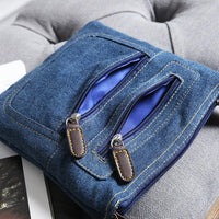 1 x RAW Customer Returns Jeans Women s Shoulder Bag Women s Shoulder Bag Jeans Crossbody Bag Jeans Bag Women Casual Shoulder Bag Messenger Bag Women Denim Hobo Style Fashion, Image 1, 21 22cm - RRP €58.8