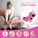 2 x Brand New Plantarelief Plantar Fasciitis Night Splint Plantar Fasciitis Relief Brace, 2 Adjustable Straps Night Splint Heel Spur Women Men, Ankle Brace Plantar Fasciitis, Achilles Tendonitis Pink - RRP €52.8