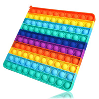 43 x Brand New Pop Music 10x10 with Numbers, Rainbow Pop Game, Pop Toy to Relieve Stress for Kids and Adults, Large Toy Square, Giant for, Pop Toy Wrap with 100 Bubbles  - RRP €464.83