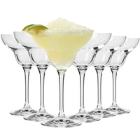 1 x RAW Customer Returns Krosno Margarita Glasses Cocktail Glasses Set of 6 270ML MIXOLOGY collection Perfect for home, restaurants and parties Dishwasher safe - RRP €39.04