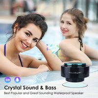 1 x RAW Customer Returns Xleader, Shower Speaker, Waterproof Wireless Speaker, Lozoyoer Shower Speaker, IPX7 Certified Waterproof Bathroom Speaker, Girl Women Kids Shower Gift, - RRP €28.87