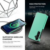 1 x RAW Customer Returns BEZ Case for Samsung Galaxy A55 5G Case, Cell Phone Case Shockproof Compatible for Samsung A55 5G, Heavy Duty Series Outdoor Dual Layer Armor Case Cell Phone Protective Case Robust, Mint - RRP €21.6