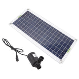 1 x RAW Customer Returns 30W Polysilicon Solar Panel Power, Solar Panel Submersible Pump, Solar Water Pump Kit for Sun Powered Fountain - RRP €46.69