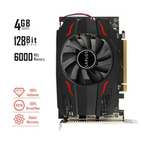 1 x RAW Customer Returns SAPLOS Radeon RX 550 Graphics Card, 4GB, GDDR5, 128-bit, DisplayPort DVI-D HDMI, ITX Design, PC Graphics Card Gaming, Support 4K Display, Computer GPU - RRP €109.24