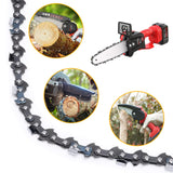 1 x RAW Customer Returns 4pcs x Chainsaw Chain, Saw Chain, Electric Chainsaw Accessories Replacement Chains for All 4 6 8 Inch Mini Chainsaws, Woodworking and Landscaping 6 Inch  - RRP €15.05