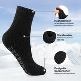 1 x RAW Customer Returns SIMIYA Cuddly Socks Men s Non-Slip 5 Pairs Warm Stopper Socks Bed Socks Plush Socks Slipper Socks Non-Slip Fluffy Socks 43-46 Black  - RRP €13.09