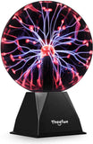 1 x RAW Customer Returns 20cm Magic Plasma Ball, Theefun Luminous Ball Electrostatic Ball Touch Sensitive Lightning Ball, Flashing Educational Toy Physics Flash Light Plasma Lamp Sphere Light Effects - RRP €48.08