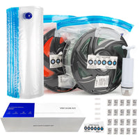 1 x RAW Customer Returns YOOPAI Filament vacuum bag kit, 20 pieces filament storage transparent vacuum bags 34 x 30 cm, 20 desiccants, 10 moisture indicator cards, 5 sealing clips and 1 hand pump - RRP €26.21