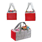 1 x Brand New 2 pieces storage organizer bag figure, carrying bag for figure storage, starter set figure storage, storage options for speakers, dolls and clothing outdoors - RRP €20.4