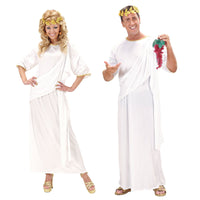 1 x RAW Customer Returns WIDMANN MILANO PARTY FASHION - Costume Toga, white, Greek Goddess God, Roman, Carnival costumes - RRP €22.32