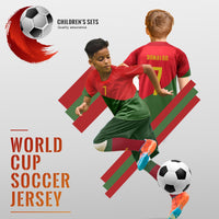 1 x RAW Customer Returns Sternstunde Kids Jersey Set, Kids Soccer Jerseys, Boys Football Jerseys, Boys Sports Shirts, Football Shirts and Socks 24, Red  - RRP €30.05