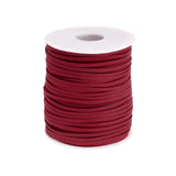 1 x Brand New sourcing map Suede Cord, 49.21 Yards 2.6mm Flat Leather Thread String for Purse Handbag Shoelace DIY Craft Bracelet Making, Wine Red 1 Roll - RRP €13.78