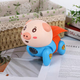 1 x Brand New Interactive Piggy Toys, Electronic Pig Walking Voice Light, Toy Pig for Children Boys and Girls, Early Education Birthday Gift for Children 2-8 Years Old Red  - RRP €19.2