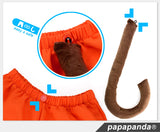 1 x RAW Customer Returns papapanda Children Goku Costume Dress Training Clothing M  - RRP €32.99