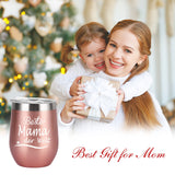 1 x RAW Customer Returns Livole Best Mom in the World Gift Mother s Day, Christmas gifts for mom, mothers, stepmother, gift ideas for mother, mom mug, 350ml stainless steel mug, double-walled thermal mug coffee to go - RRP €14.11