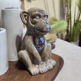 10 x Brand New Casaido decorative object MONKEY unusual living room decoration ceramic MONKEY statue decoration modern sculpture decorative figure MONKEY - RRP €204.0