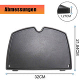 1 x RAW Customer Returns 6558 Cast Iron Grill Plate Replacement Parts for Weber Q100 Q120 Q140 Q1000 Q1200 Q1400 Series Gas Grills, 32CM Frying Pan, Grill Pan Accessories for Weber Q Gas Grills - RRP €33.98