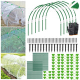 1 x RAW Customer Returns HEYIDAMAI plant tunnel arches, 50 pieces tunnel arches for raised beds, greenhouse tyres, greenhouse arches, tunnel greenhouse, polytunnel for raised beds, greenhouse tires for plant cover. - RRP €24.98