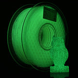 1 x RAW Customer Returns AMOLEN PLA Glowing Filament 1.75 mm, Glow In The Dark, 3D Printer Filament Glowing in the Dark, Luminous Green 1kg Spool - RRP €32.3