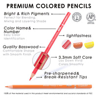 1 x RAW Customer Returns Kalour Professional Colored Pencils Set of 240 Colors with Soft Core and Vibrant Colors Ideal for Drawing Sketching Shading Colored Pencils for Adults Beginners Artists - RRP €54.99