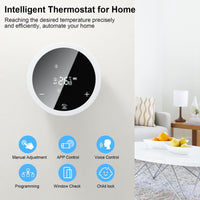 1 x RAW Customer Returns Chatthen Zigbee Radiator Thermostat, Tuya Smart Thermostat Digital for all Valves, Programmable, Compatible with Alexa and Google Assistant, Required Zigbee Gateway Black  - RRP €36.29