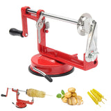 1 x RAW Customer Returns Potato cutter, spiral cutter potato, manual potato spiral twister cutting machine for fruit, vegetables, potatoes, tornado chips, cucumbers or carrots - RRP €25.1