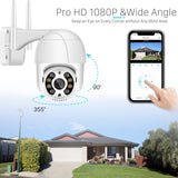 1 x RAW Customer Returns Anksono 2MP surveillance camera outdoor WLAN, 350 90 swivel PTZ outdoor WLAN IP camera surveillance outside, WiFi camera with automatic tracking, night vision in color, 2-way audio, IP66 - RRP €49.99