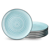 1 x RAW Customer Returns vancasso salad plates set of 6, bonbon dessert plates made of stoneware, suitable for microwaves and dishwashers - RRP €29.99