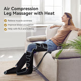 1 x RAW Customer Returns FIT KING Leg Massager for Pain and Circulation Pressotherapy for Home Air Compression Boots for Restless Legs Foot and Thigh Massage - RRP €94.42