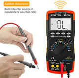 1 x RAW Customer Returns BTMETER BT-770N TRMS Auto Manual Ranging Multimeters 6000 Counts Digital Multimeter AC DC Amp Ohm Volt Meter hFE LED Capacitor Tester to 99.99mF with Thermometer Backlit - RRP €24.0