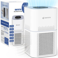 1 x RAW Customer Returns DAYETTE Air Purifier for Large Rooms up to 120 m , Air Purifier with Air Quality Sensor, True H13 HEPA Filter, Remove 99.97 Dust, Allergies, Odors, Pet Hair, Smoke and Pollen - RRP €129.99