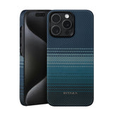 1 x RAW Customer Returns pitaka Case for iPhone 15 Pro Max made of 100 Aramid Fiber Woven Compatible with Magsafe Ultra-thin Phone Case Lightweight Protective Case with Camera Protection and Fusion Weaving MagEZ Case 5 Moonrise - RRP €79.99