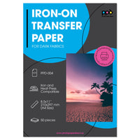 1 x RAW Customer Returns PPD 50xA4 Inkjet Premium transfer paper for dark textiles, irons and heat presses PPD-4-50 - RRP €40.3