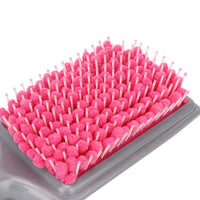 1 x RAW Customer Returns Cocoarm Hairbrush Quick-Drying Hairbrush Comb Anti-Static Water Absorption Hair Care Brush Microfiber Bristles Scalp Massage Brush Pink  - RRP €12.29