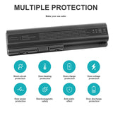 1 x RAW Customer Returns ASUNCELL Laptop Battery for HP Pavilion DV4-1000 DV4-1100 DV4-1200 DV4-1500 DV4-2000 DV4-2100 DV5-1000 DV5-1100 DV5-1200 Compaq Presario G50 G60 G70 CQ40 CQ45 CQ5 0 CQ6 - RRP €17.99